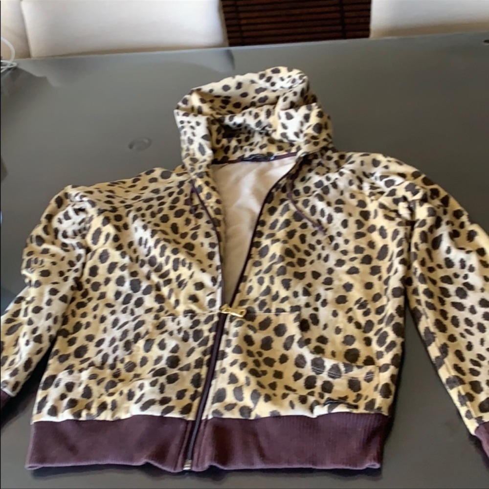 Dolce & Gabbana leopard print hoody